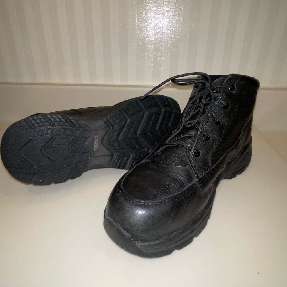 Worx Steel Toe Safety Ankle Boots By Red Wing Shoes Boots - Picture 5 of 16
